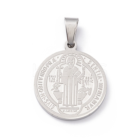 Non-Tarnish 304 Stainless Steel Pendants STAS-C057-01P-1