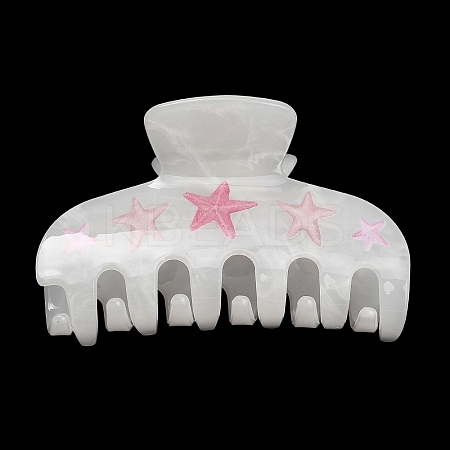 Cellulose Acetate Claw Hair Clips RE-CBABC10-01B-1