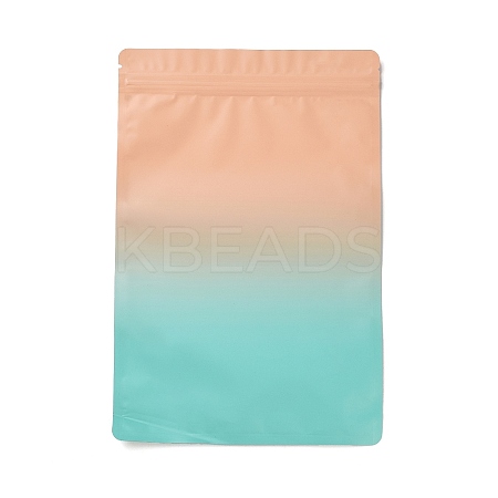Two Tone Rectangle Plastic Zip Top Gift Bags OPP-B006-01B-01-1
