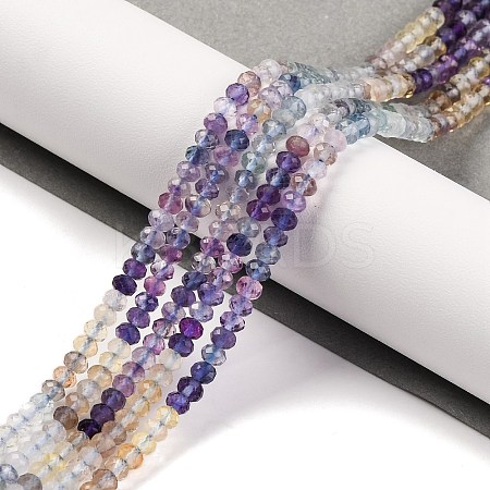 Natural Fluorite Beads Strands X-G-F770-D08-03-1