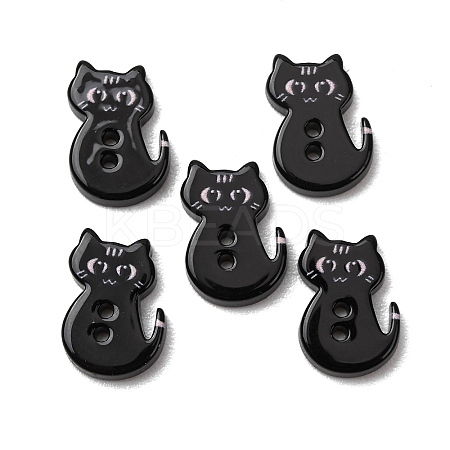 2-Hole Resin Buttons RE-CBA1807-03D-1