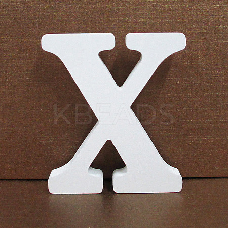 Letter Wooden Ornaments LETT-PW0002-61X-1