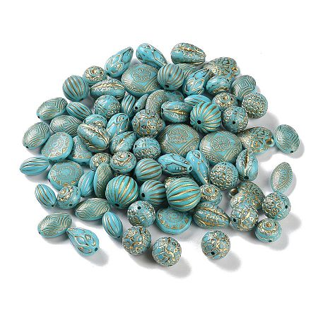 Opaque Acrylic Beads LS-X1-MACR-L005-04E-1