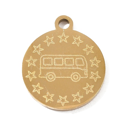304 Stainless Steel Pendants SA-CBAE30B-03B-G-1