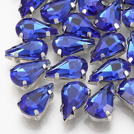 Sew on Rhinestone RGLA-T035-6x10mm-11-1