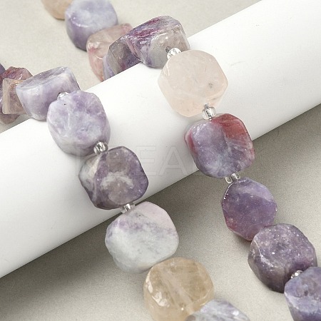Natural Plum Blossom Tourmaline Beads Strands G-I394-D18-1