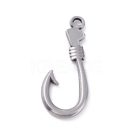 Non-Tarnish 304 Stainless Steel Pendants STAS-P288-04P-1