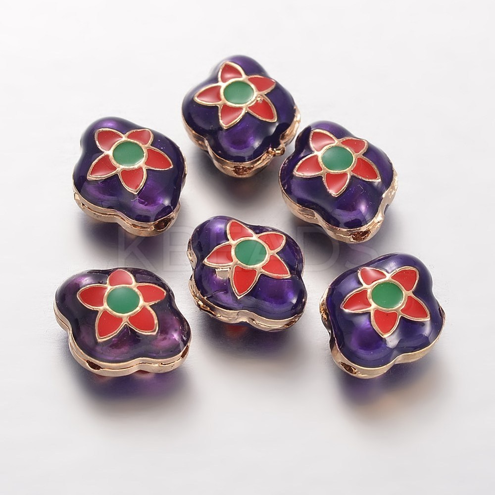 Wholesale Alloy Enamel 3-Hole Guru Beads - KBeads.com